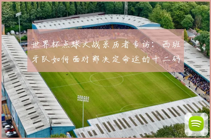 世界杯点球大战亲历者专访:西班牙队如何面对那决定命运的十二码